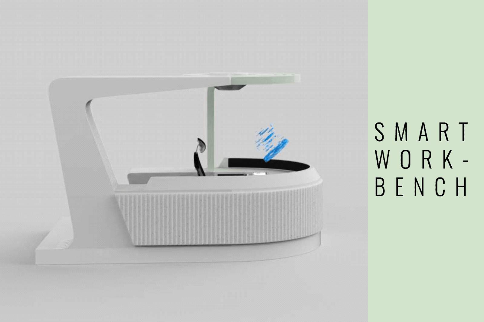 Rendering des Smart-Workbench-Arbeitsplatzsystems