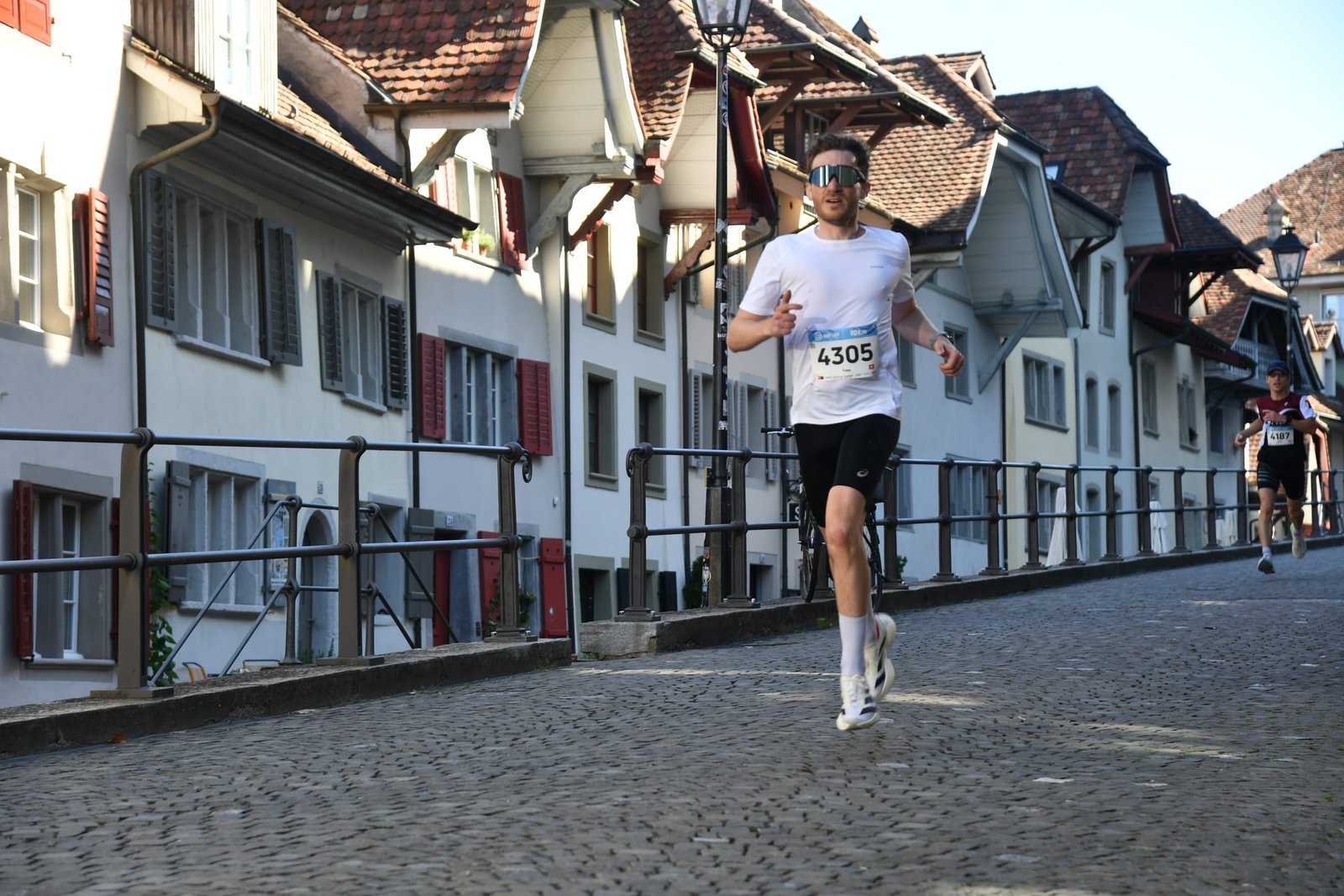 Yves Rogenmoser beim Aarelauf 2026