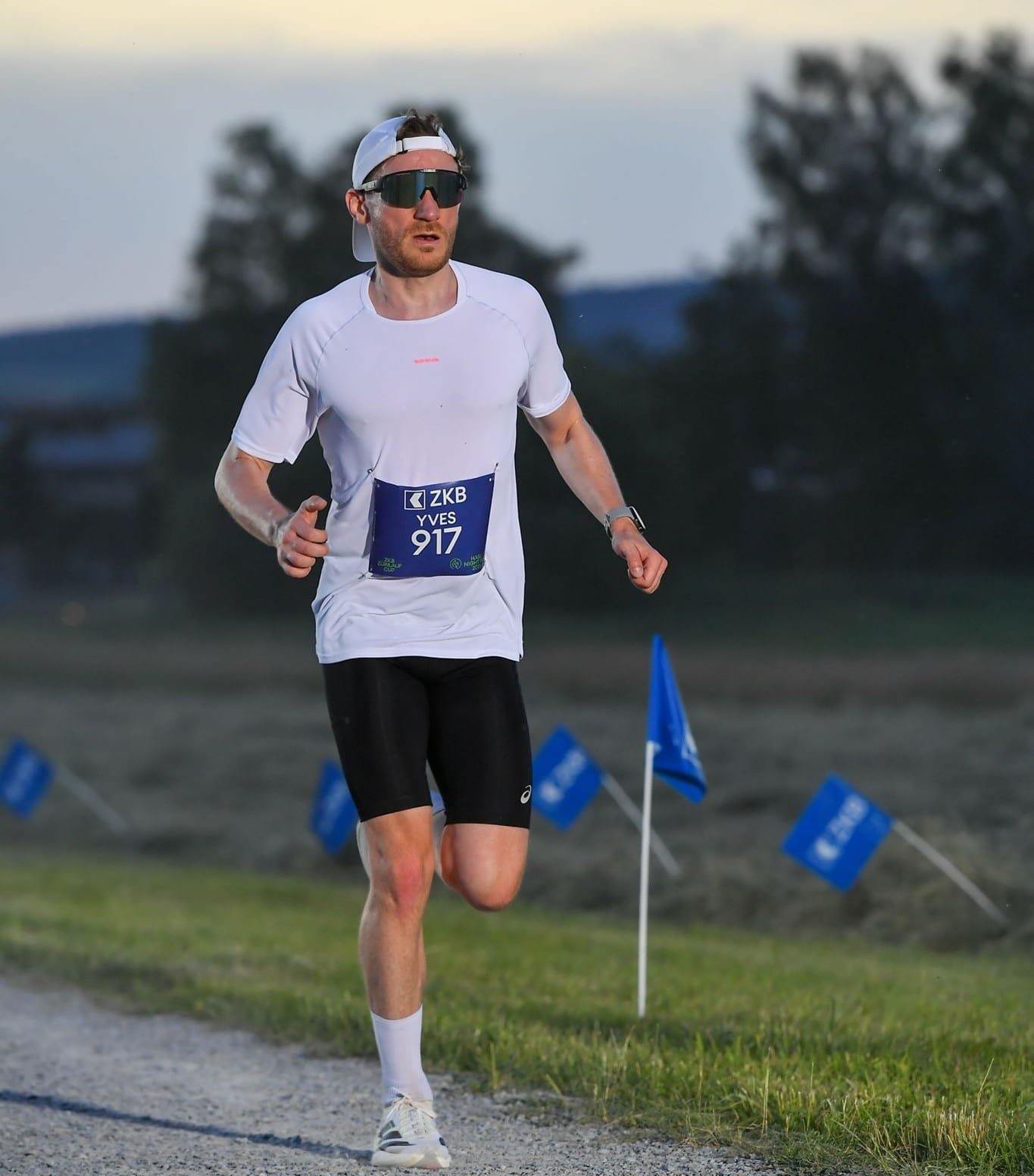 Yves Rogenmoser beim Hasli Night Run 2026